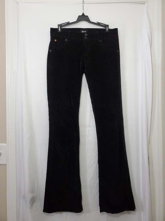 Hudson Jeans Pants - Hudson Signature Bootcut Corduroy Pants Black Size 27